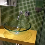 Glass mosaic Green A028