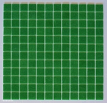 Glass mosaic Green A028