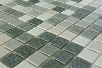 Glass mosaic Grey mix AM126