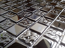 Glass Mosaic Black A117