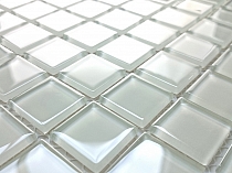 Glass Mosaic White K05