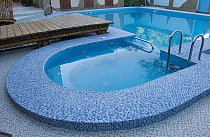 Glass mosaic Blue mix CM310