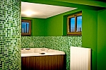 Glass mosaic Green mix DM410