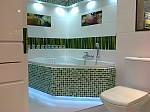 Glass mosaic Green mix DM410