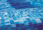 Glass mosaic Blue mix for swimming pool