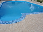 Glass mosaic Blue mix for swimming pool