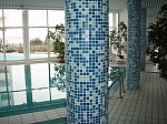 Glass mosaic Blue mix for swimming pool