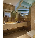 Glass mosaic GOLD A116