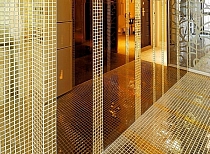 Glass mosaic GOLD A116