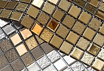 Glass mosaic GOLD A116