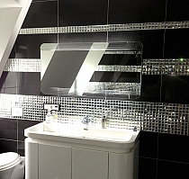 DIAMOND Glass mosaic Black A112