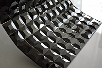 DIAMOND Glass mosaic Black A112