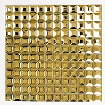 DIAMOND Glass mosaic GOLD A113