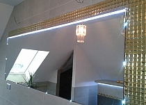 DIAMOND Glass mosaic GOLD A113