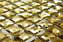 DIAMOND Glass mosaic GOLD A113
