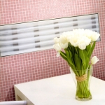 Glass mosaic Pink C073