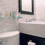 Glass mosaic Grey A110