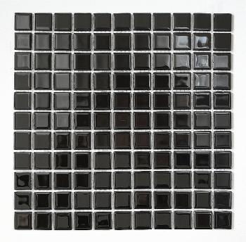 Crystal Glass mosaic Black K01