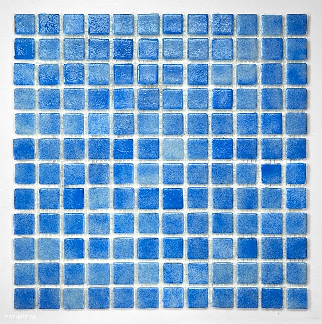 Glass mosaic anti-slip  Blue