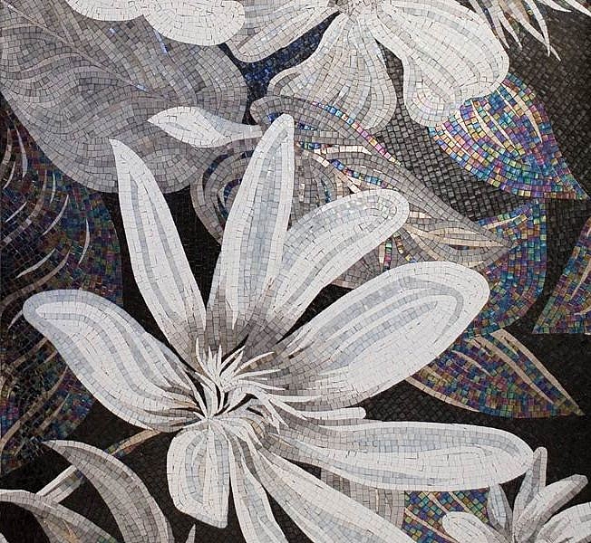 Luxury glass mosaic FLOWER