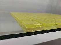 Glass mosaic yellow  K08