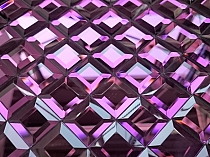 DIAMOND Glass mosaic  Violet A119