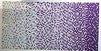 Glass mosaic Colour Variation Violet DC412