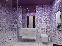 Glass mosaic Colour Variation Violet DC412