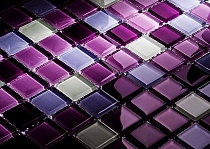 Glass mosaic Colour Variation Violet DC412