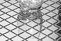 Glass mosaic SILVER A118 