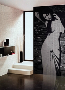  GLASS MOSAIC pattern Lady