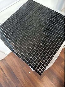 Glass Mosaic Bonaparte Black Bisazza