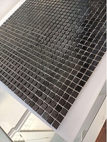 Glass Mosaic Bonaparte Black Bisazza