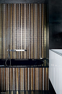 Crystal Glass mosaic Stripes