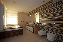 Crystal Glass mosaic Stripes