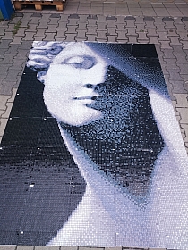 Glass mosaic  Endimione Wall 