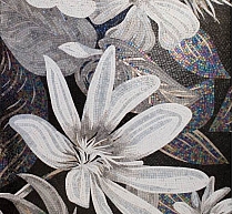 Mozaika szklana FLOWER