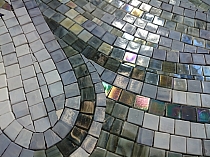 GLASS MOSAIC BUDDA