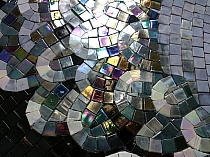 GLASS MOSAIC BUDDA