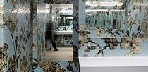 Glass mosaic Hanami Azzurro 