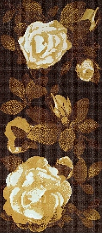 Mozaika szklana Sprinero Bianco Brown
