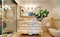 Glass mosaic Fleur