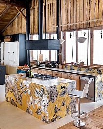 Glass mosaic Hanami orange