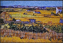 Mozaika szklana Van Gogh Pole pszenicy