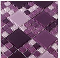 glass mosaic E44 Violet heather