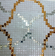 Glass mosaic Linossa Bianco  