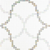 Mozaika szklana Linossa Bianco