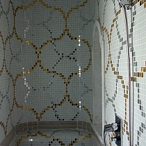 Glass mosaic Linossa Bianco  