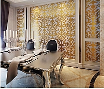 Glass mosaic Damano Oro Giallo GOLD 