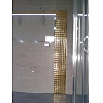 Mozaika Szklana  Diamentowa Złota A113 FUGOWA